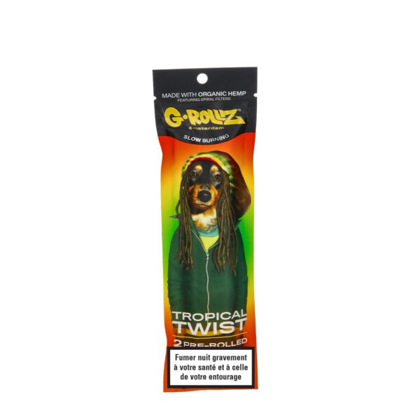 Blunts chanvre Tropical Twist x2 – G-Rollz Amsterdam